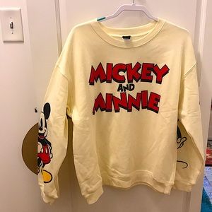 Mickey and Mini sweatshirt. Never worn.